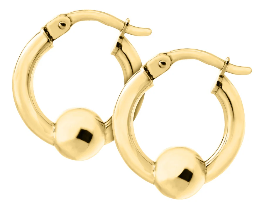 15mm 14K Gold Cape Cod Earrings