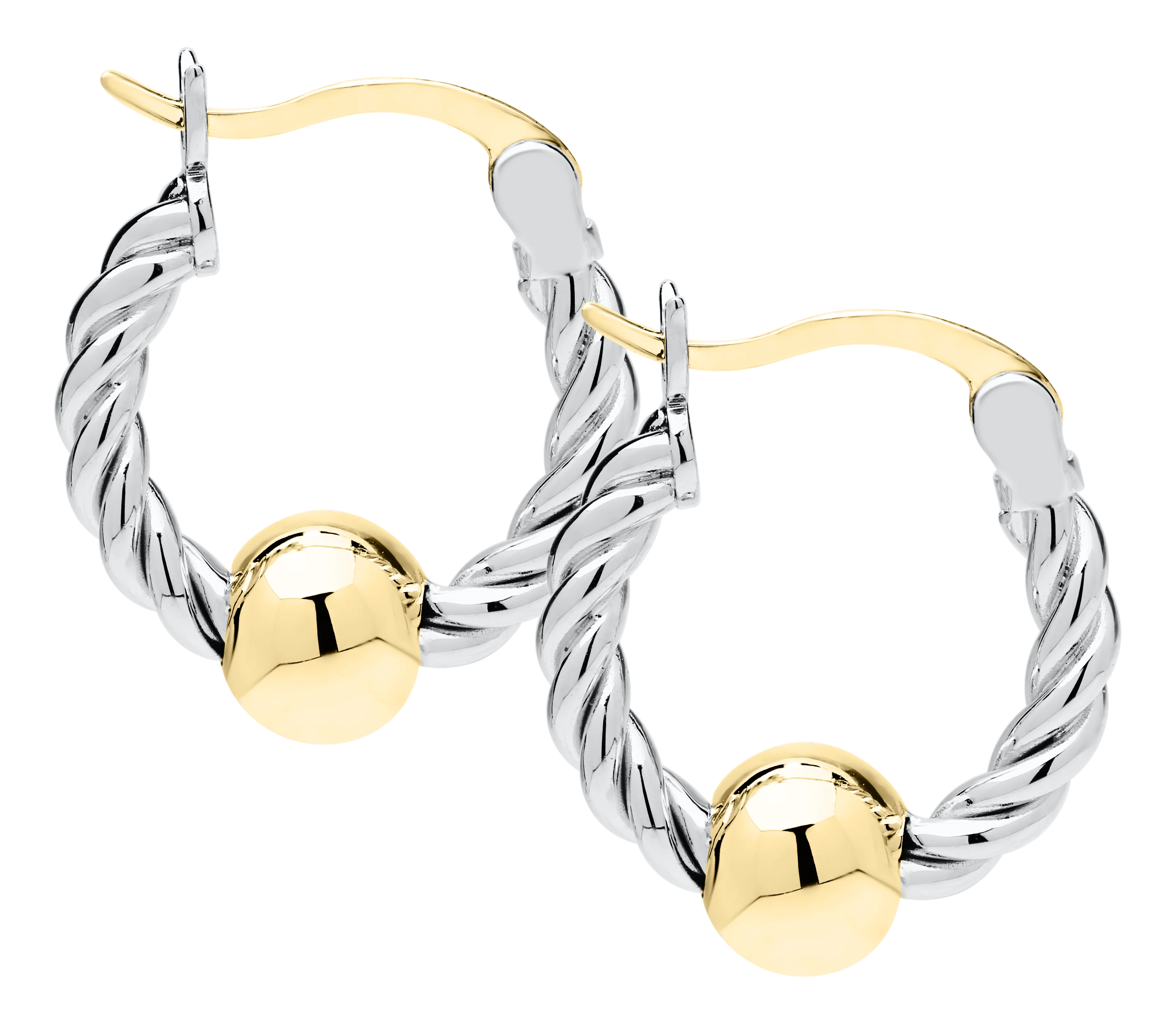 15MM Twisted Cape Cod Earrings