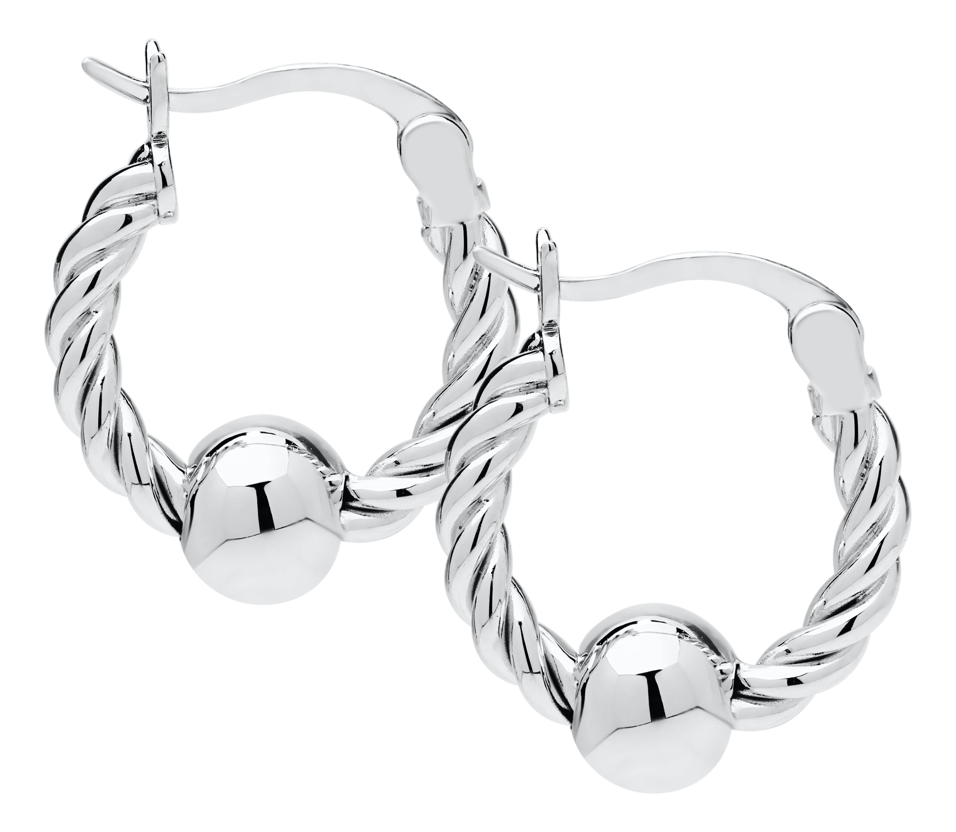 15MM Twisted Cape Cod Earrings - Image 2