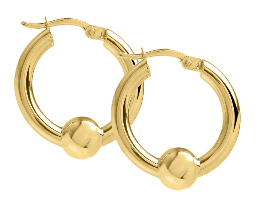 20mm 14K Gold Cape Cod Earrings