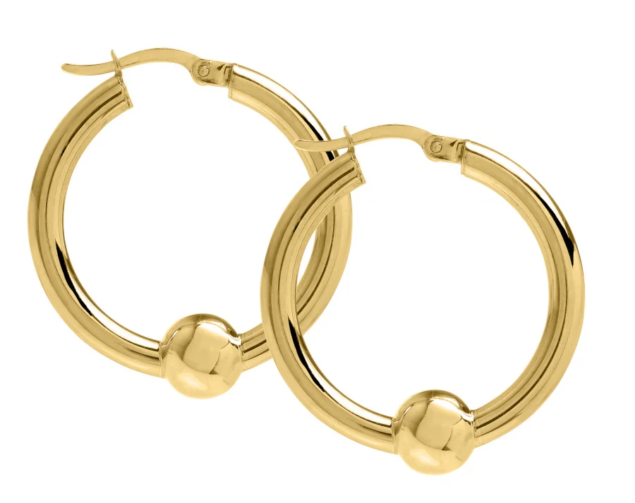 26mm 14K Gold Cape Cod Earrings