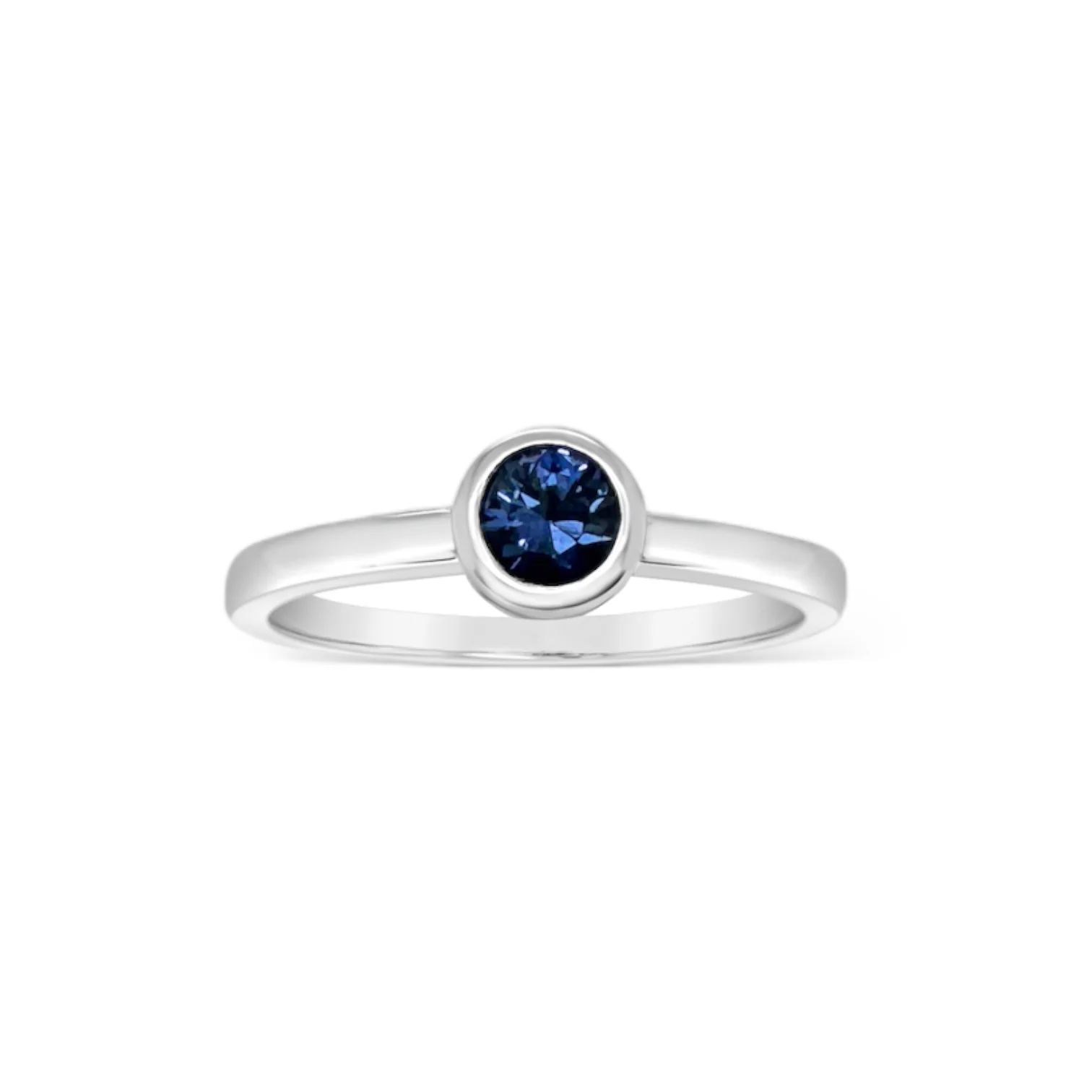 Blue Sapphire Gemmy Stackable Ring