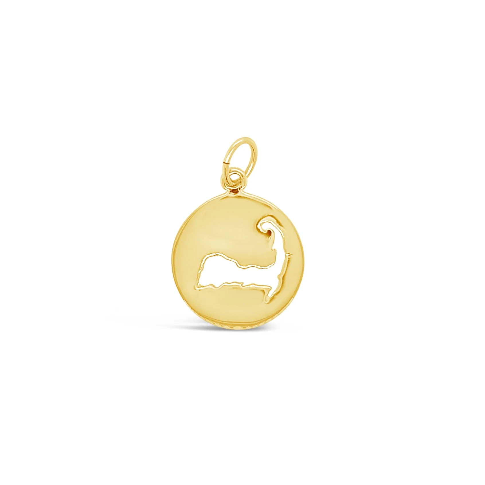 Cape Cod Map Disc Charm