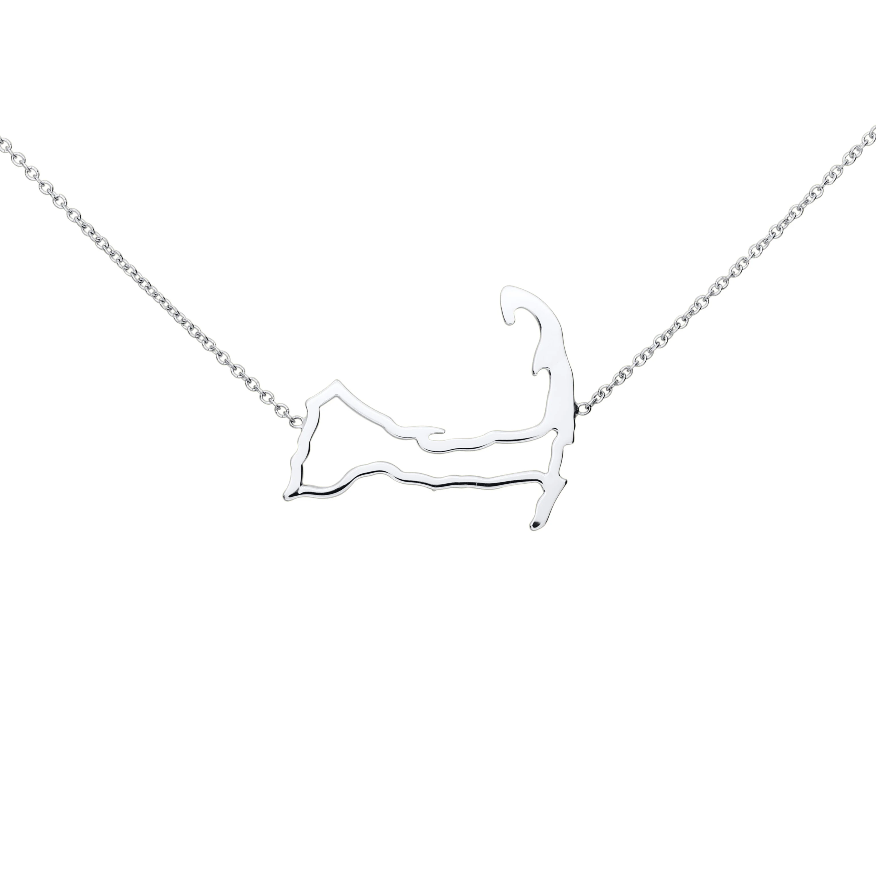 Cape Cod Outline Necklace