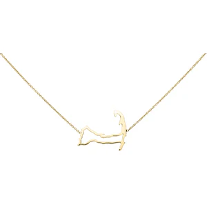 Cape Cod Outline Necklace - Image 2