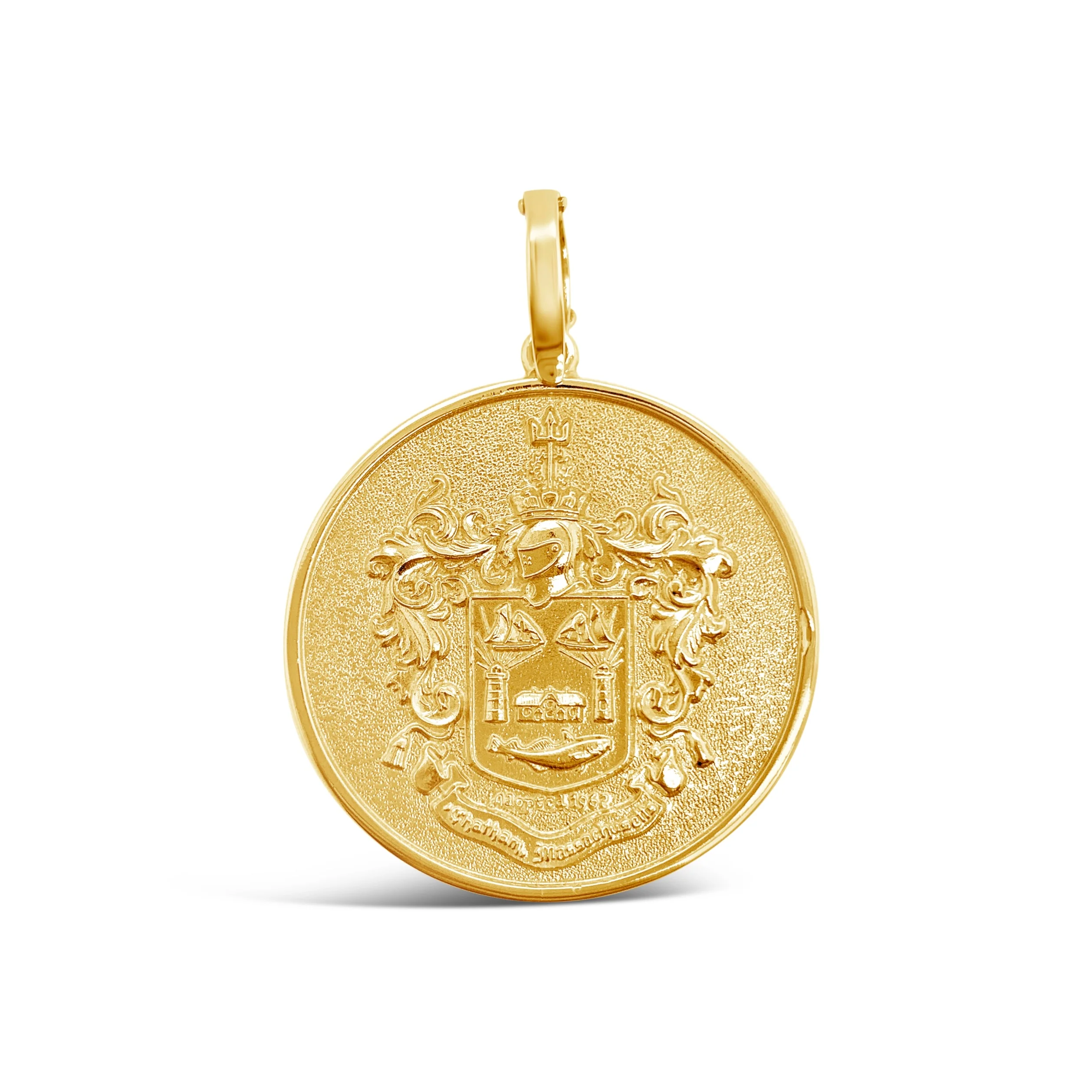 Chatham Crest Medallion Pendant