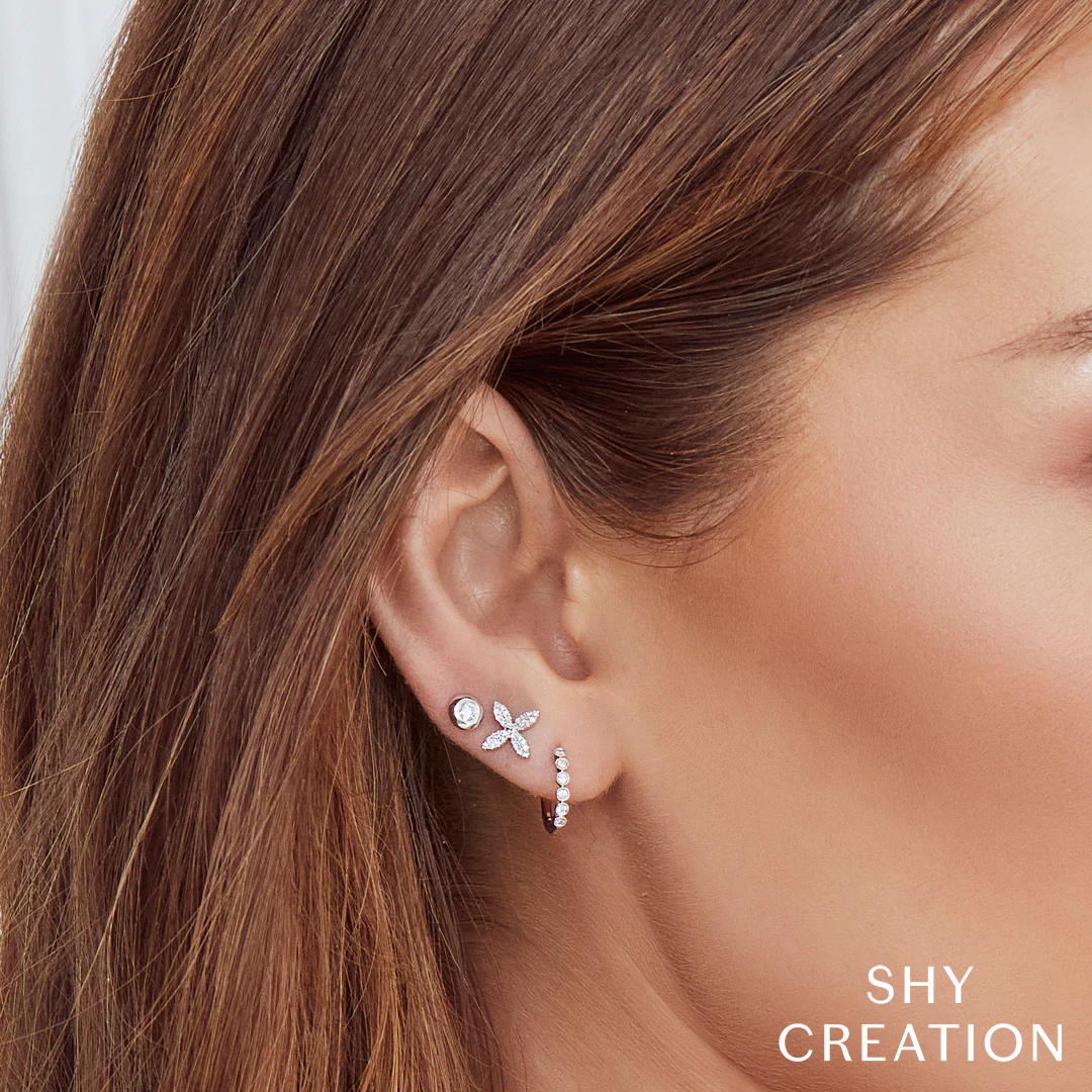 Chubby Bezel Diamond Studs - 0.22 CTW - Image 2