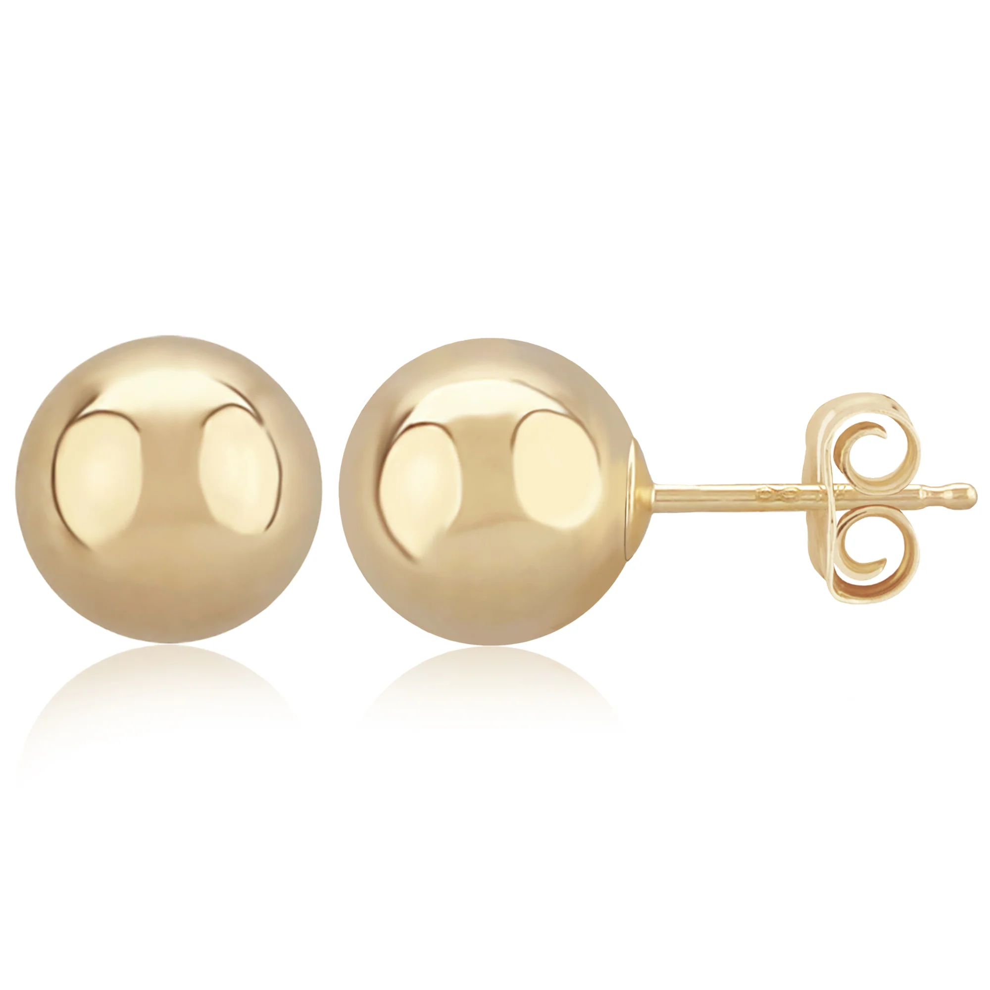 Classic Ball Stud Earrings - Image 5