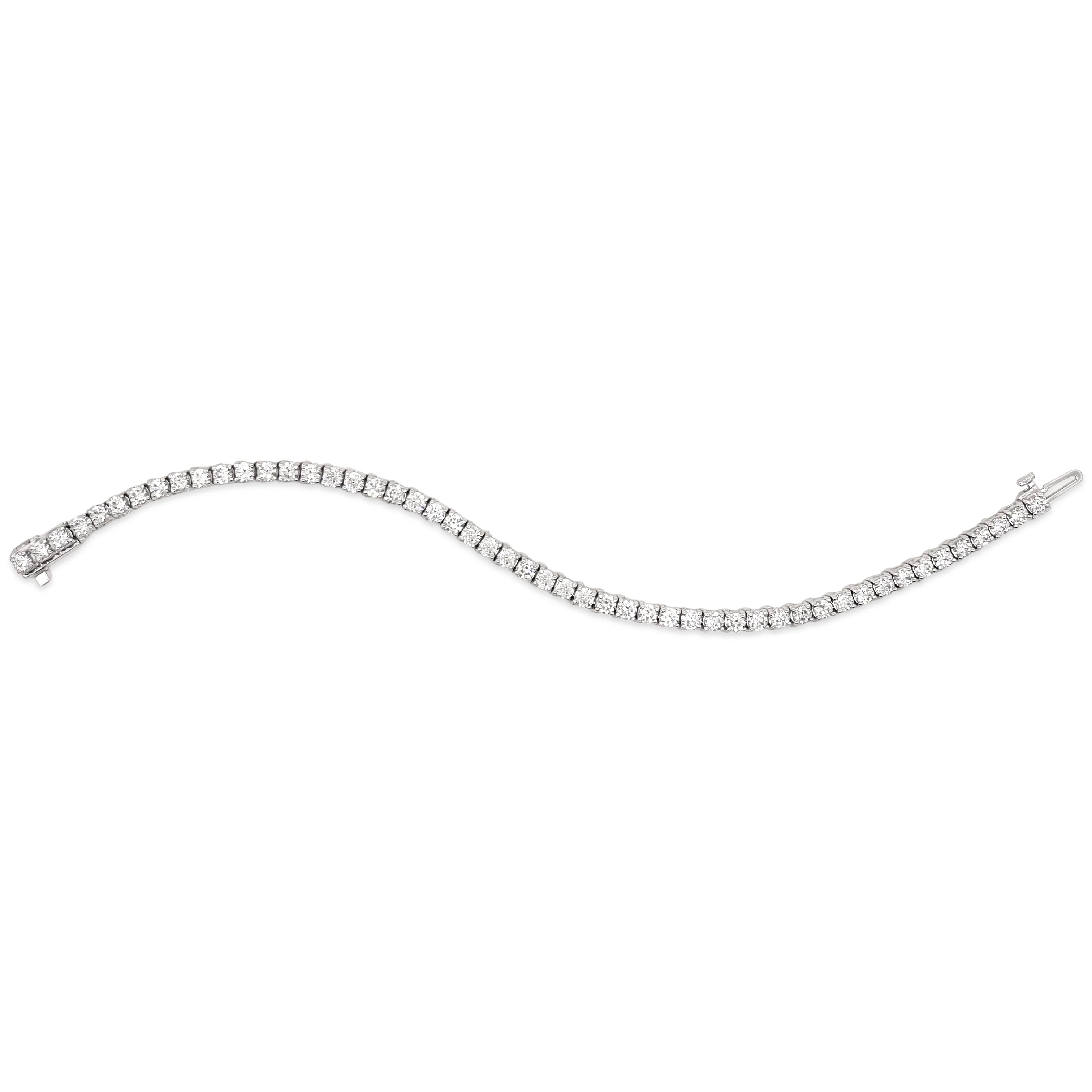 Classic Diamond Tennis Bracelet - Image 5