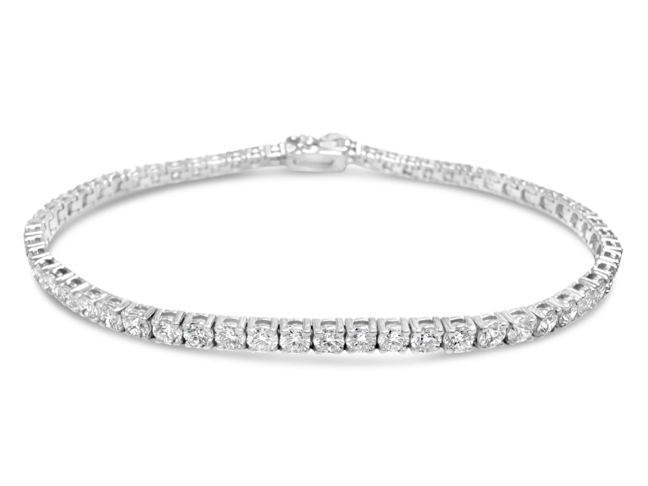 Classic Diamond Tennis Bracelet - Image 7