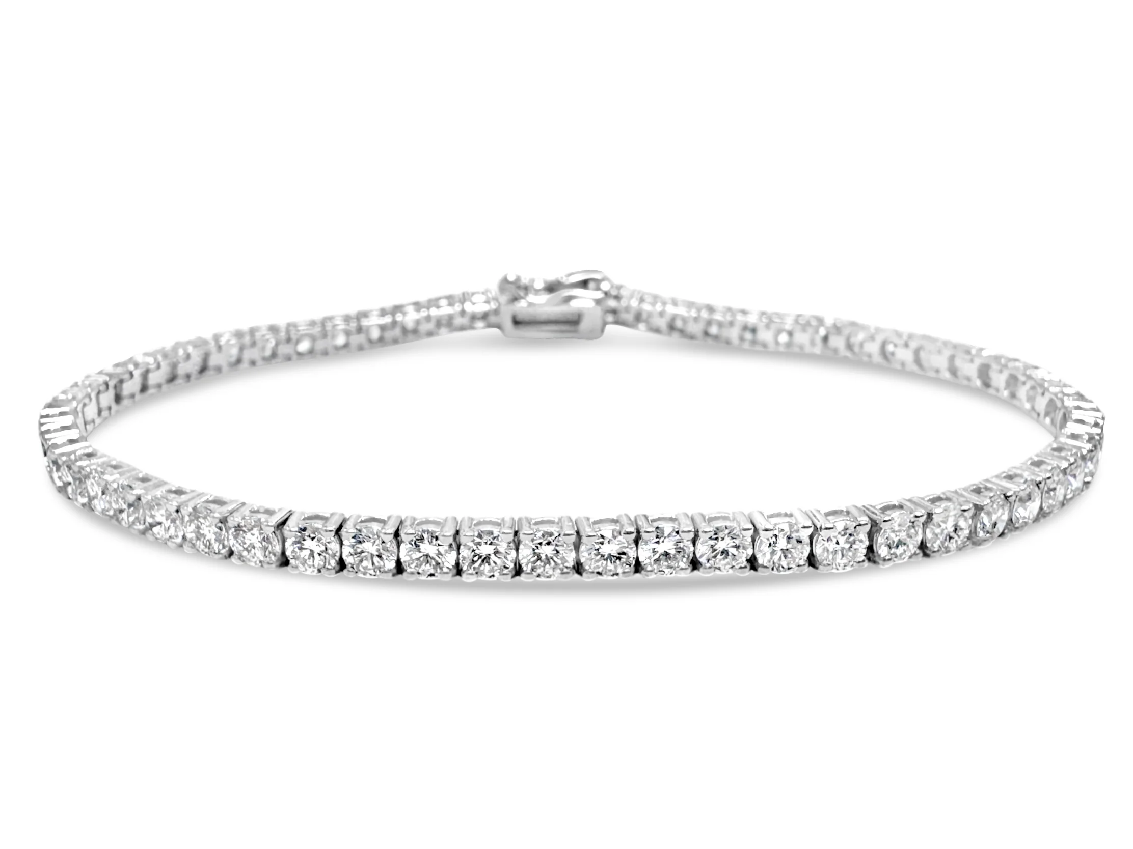 Classic Diamond Tennis Bracelet - Image 8