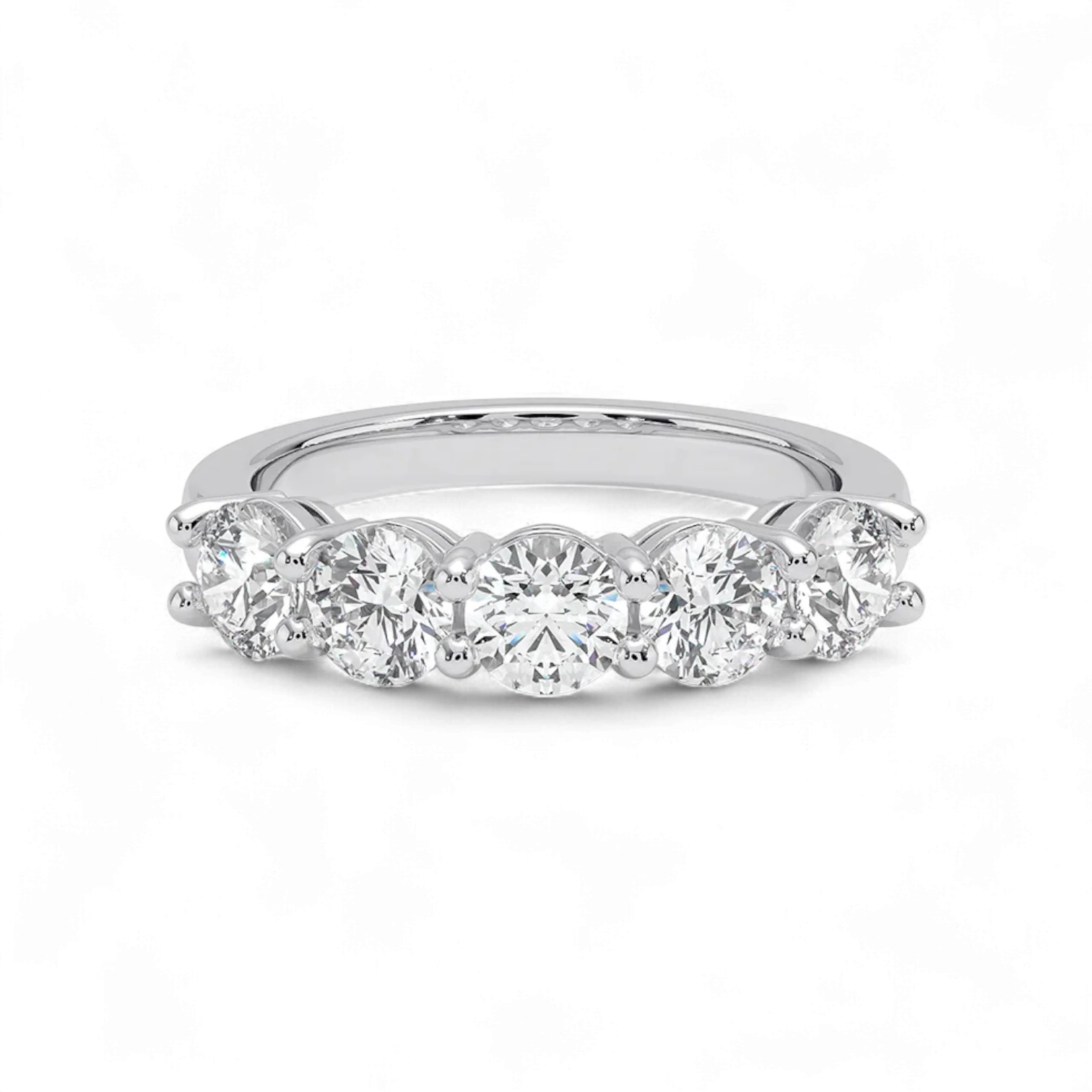 Classic Five-Stone Diamond Ring