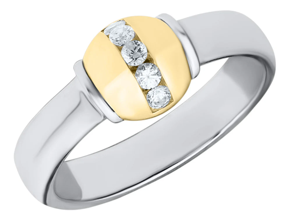 Diamond Cape Cod Ring