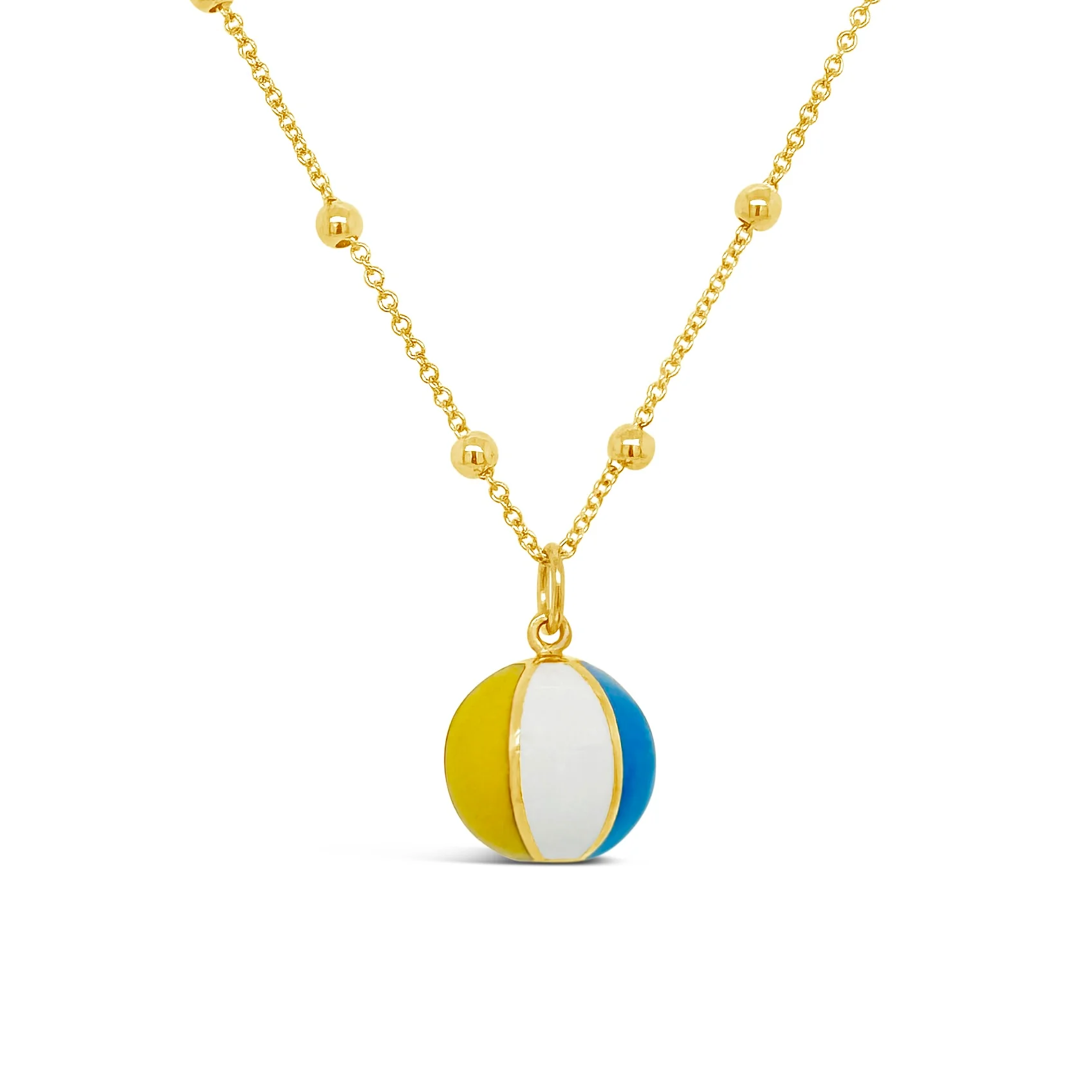Enamel Beach Ball Charm - Image 5