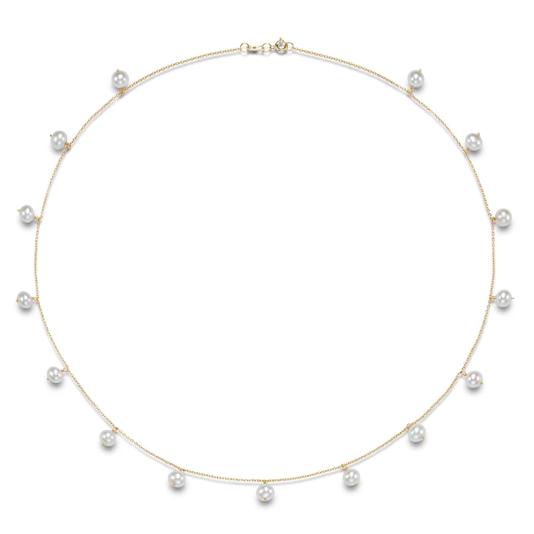 Freshwater Pearl Dangles Necklace