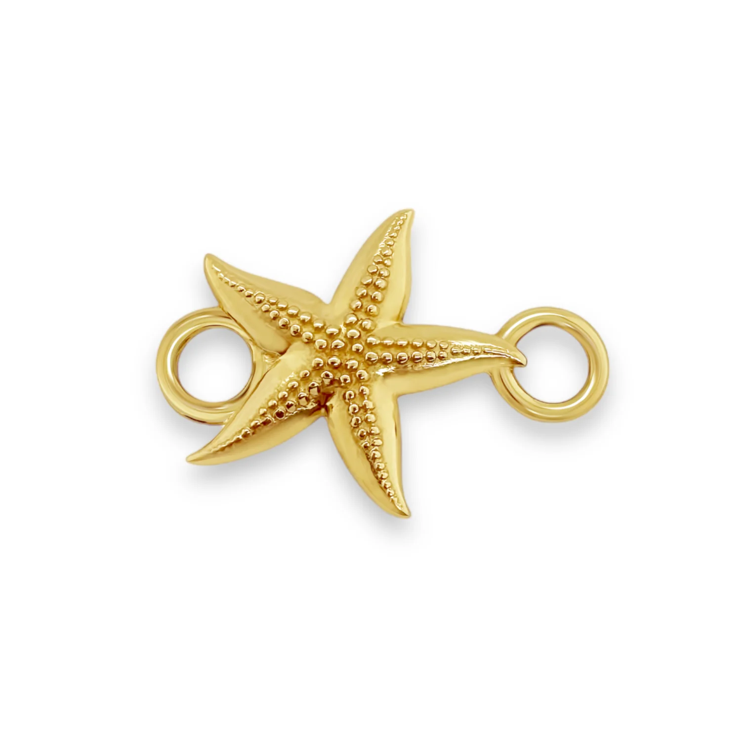Gold Knobby Starfish Bracelet Top