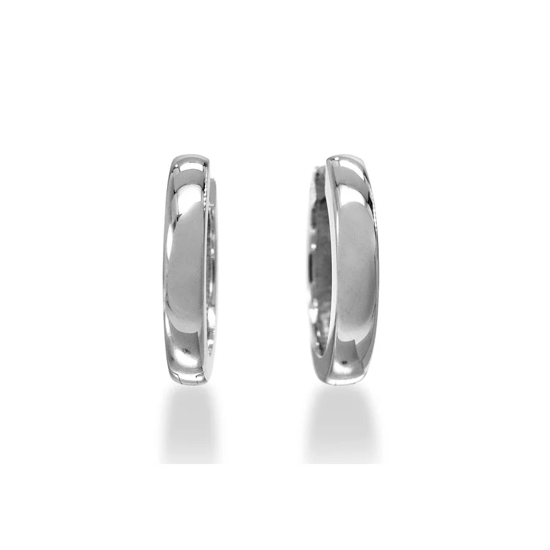 Medium Essential Huggie Hoops - Image 2