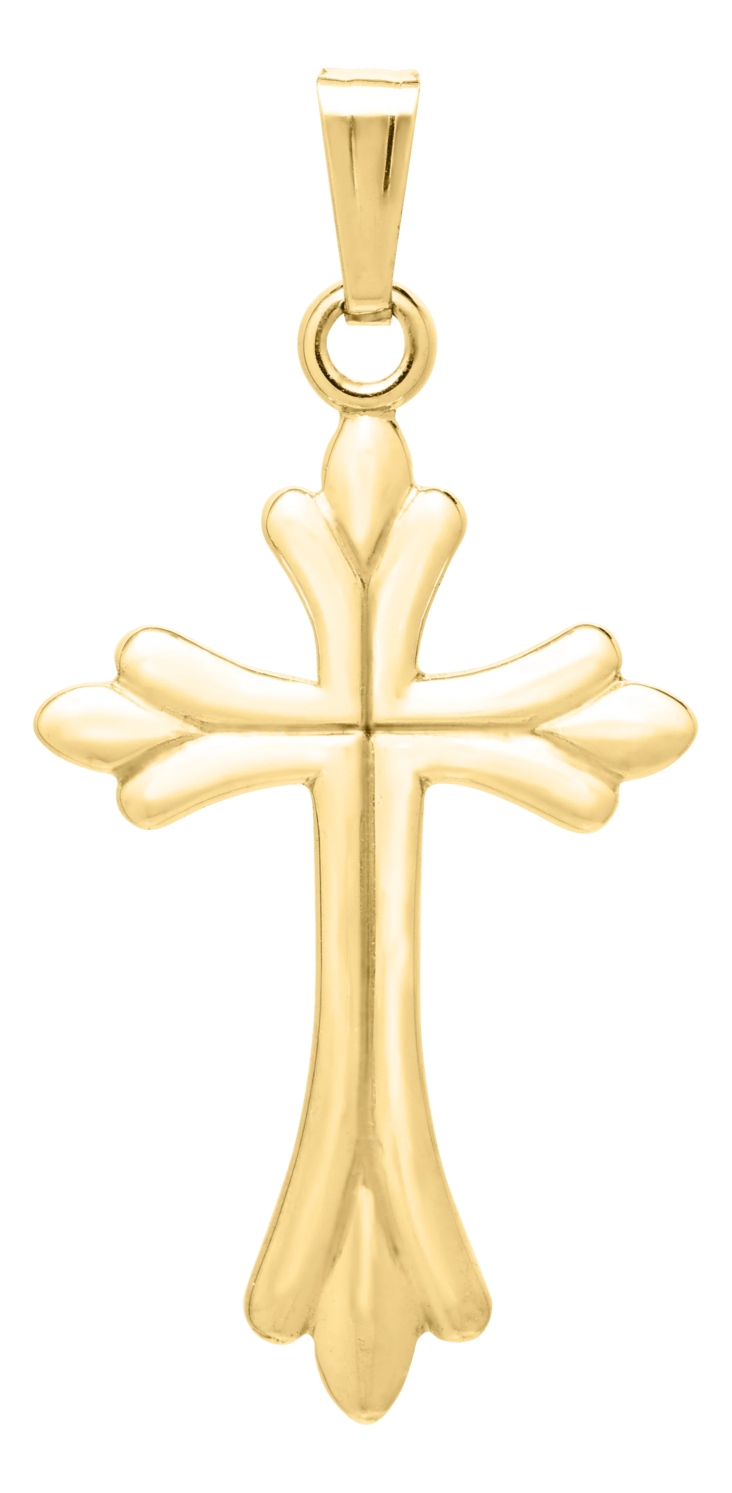 Medium Fancy Fluted Cross