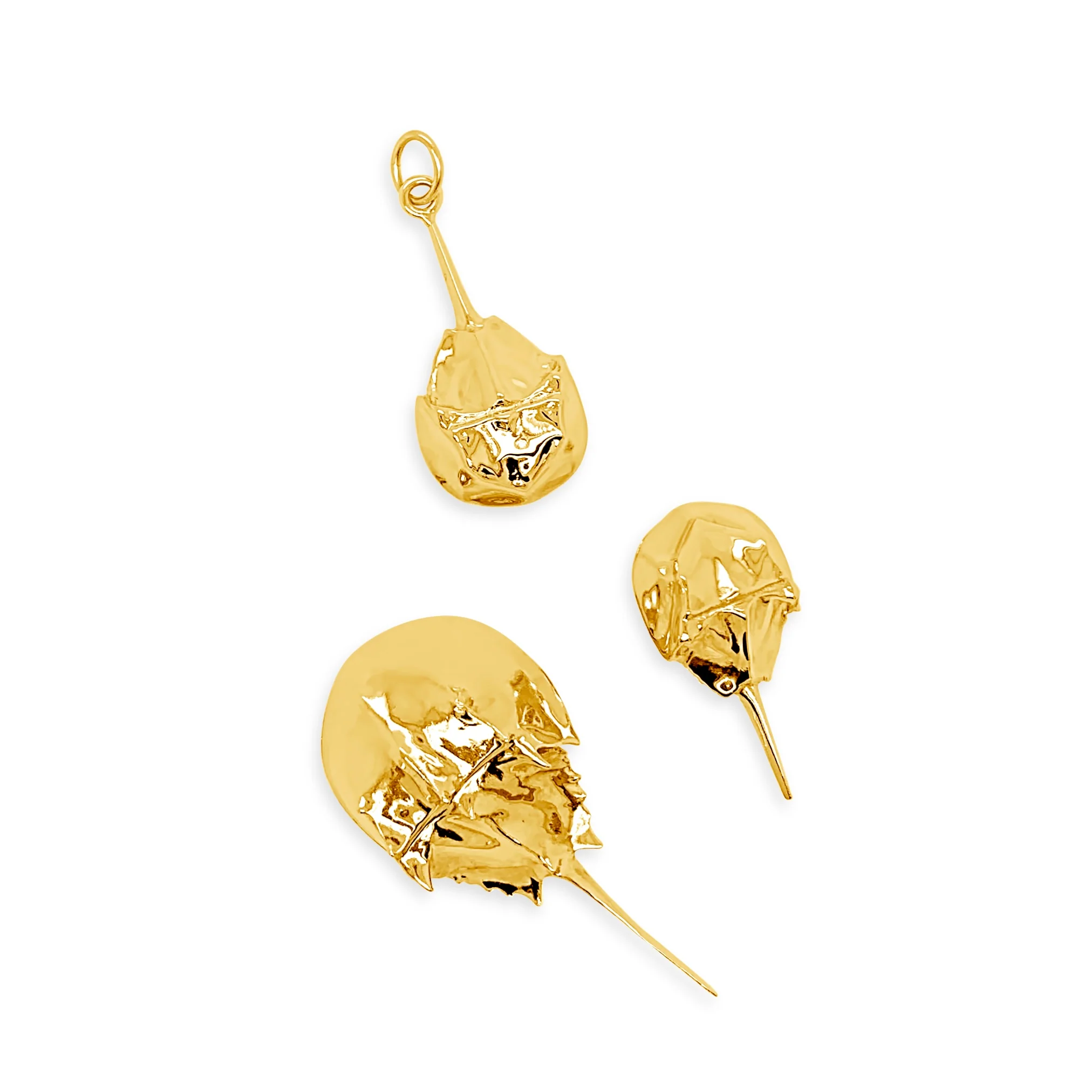 Medium Horseshoe Crab Charm - Image 2