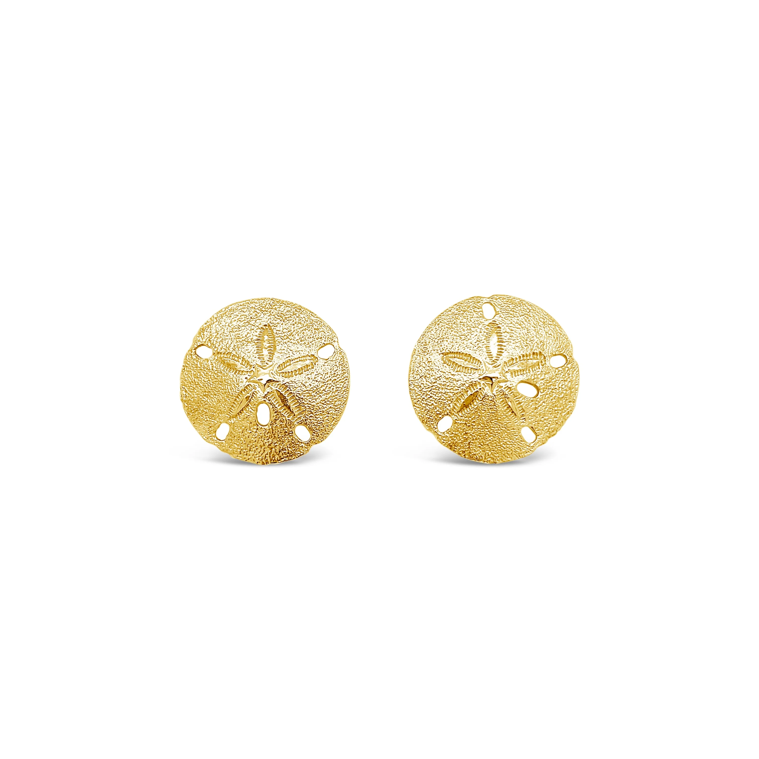 Medium Sand Dollar Earrings