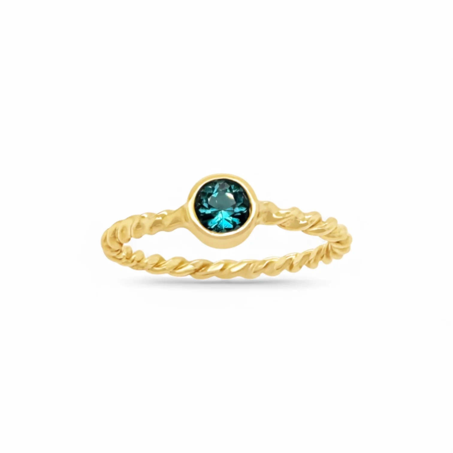 Mini Twist Gemmy Ring - Image 5