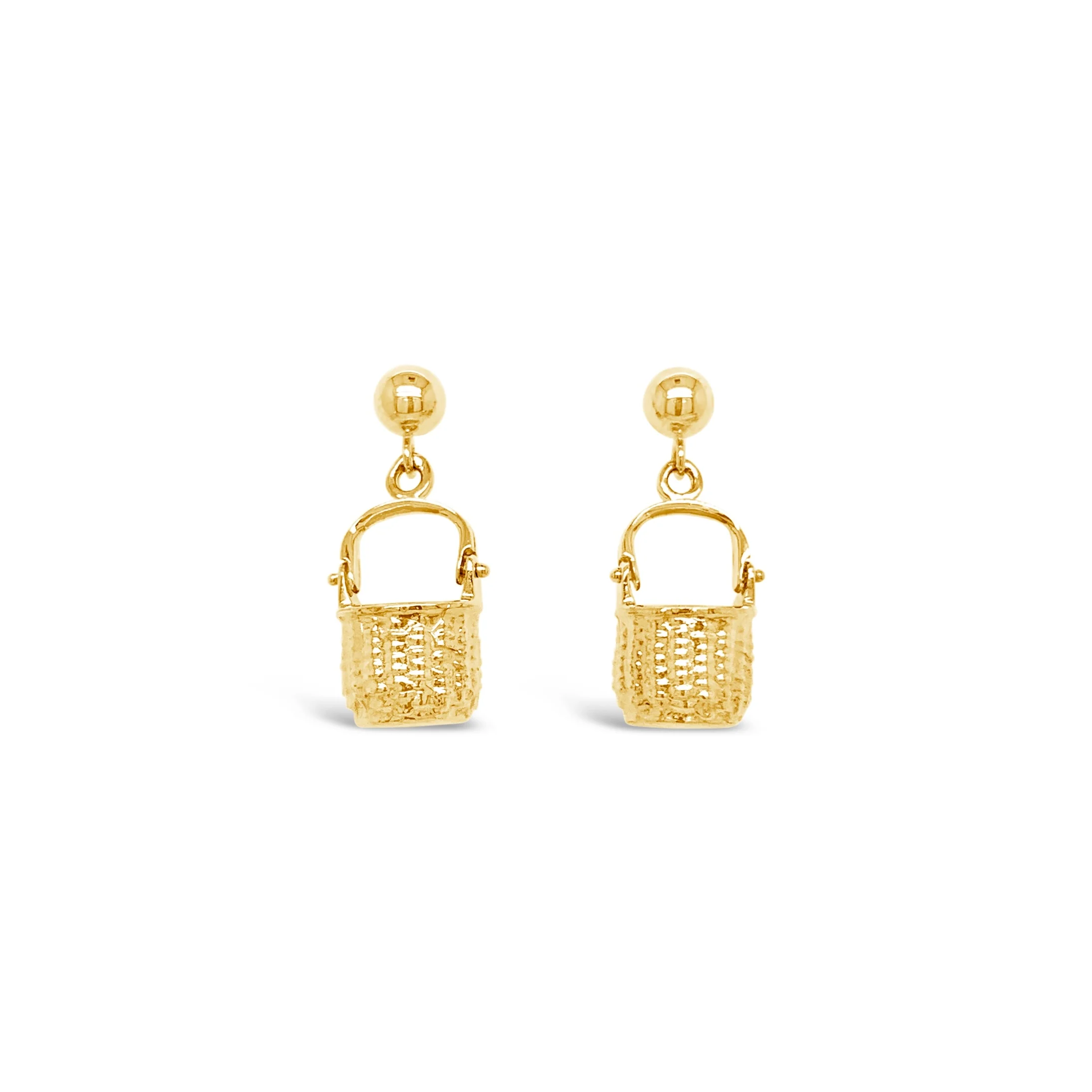 Nantucket Basket Earrings
