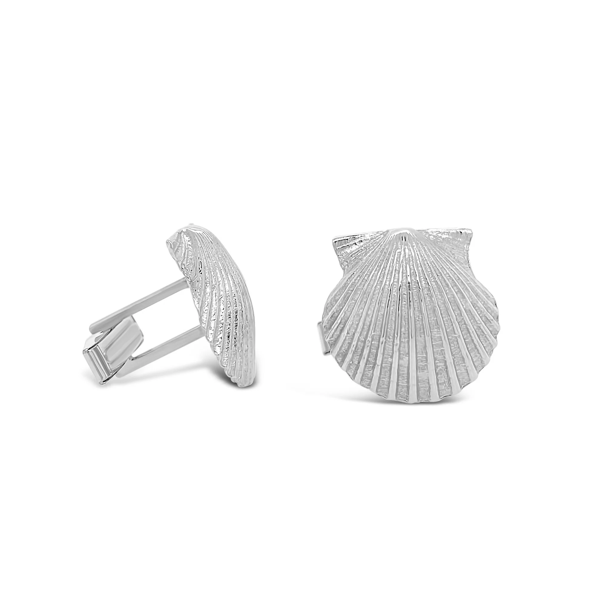 Scallop Shell Cufflinks - Image 6