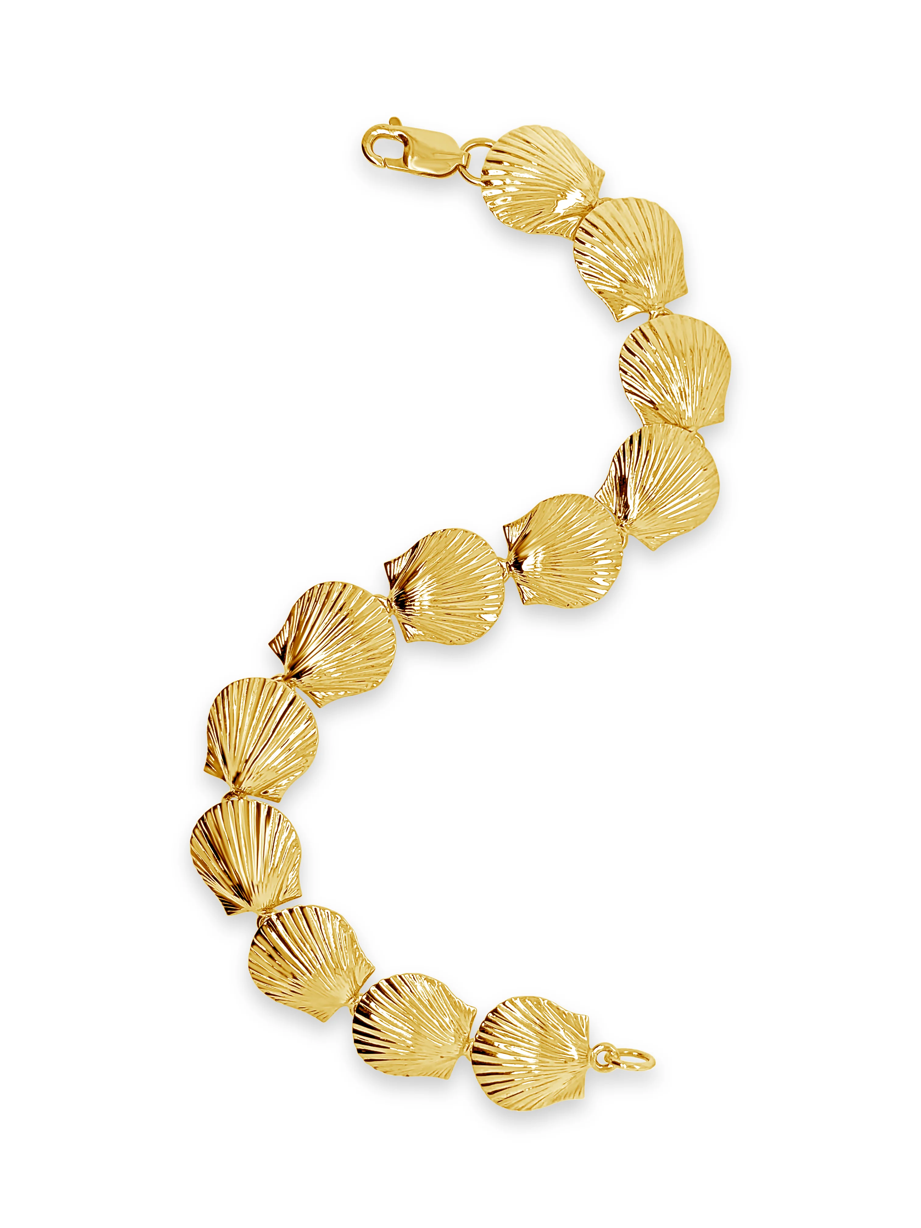 Scallop Shell Link Bracelet - Image 2