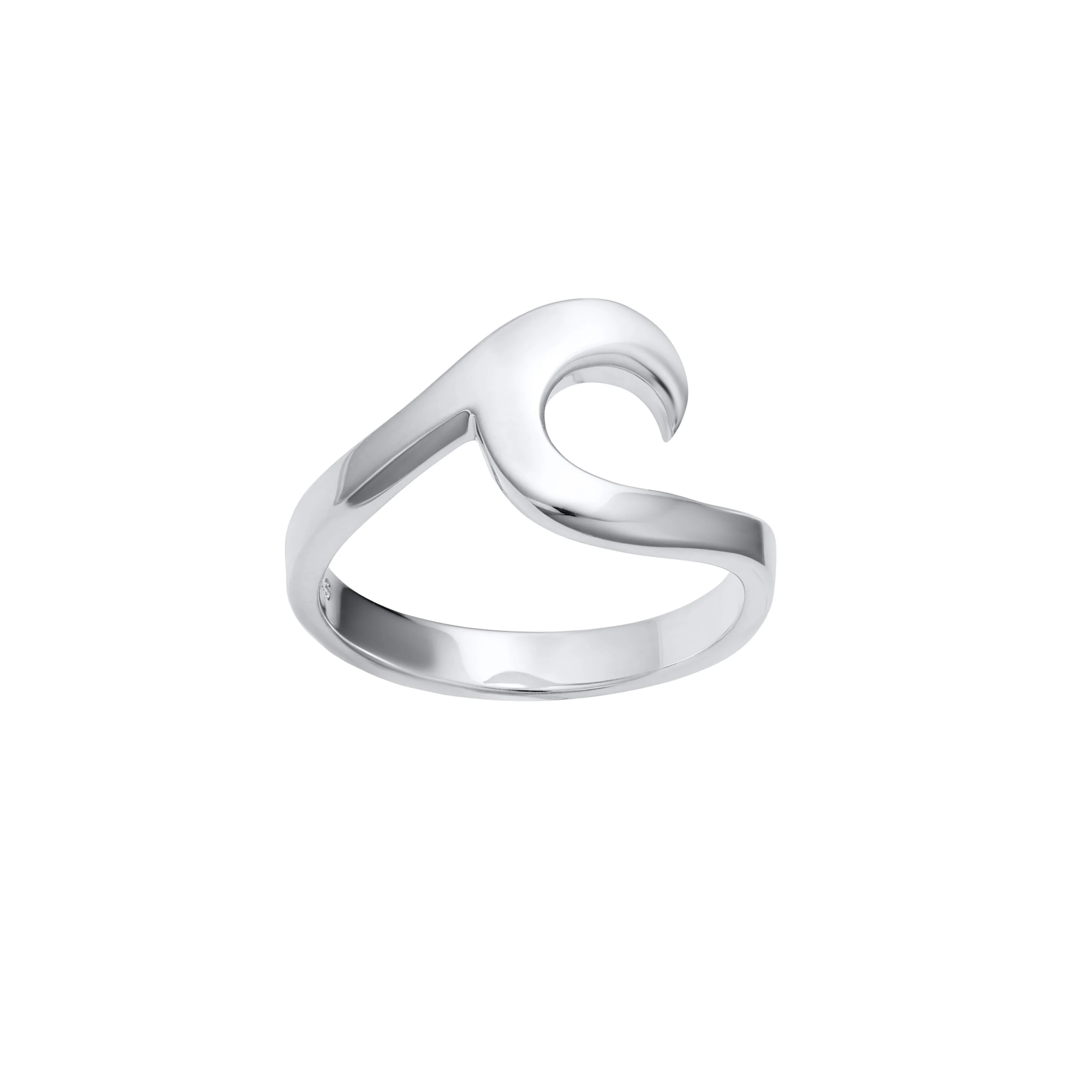Silver Wave Ring