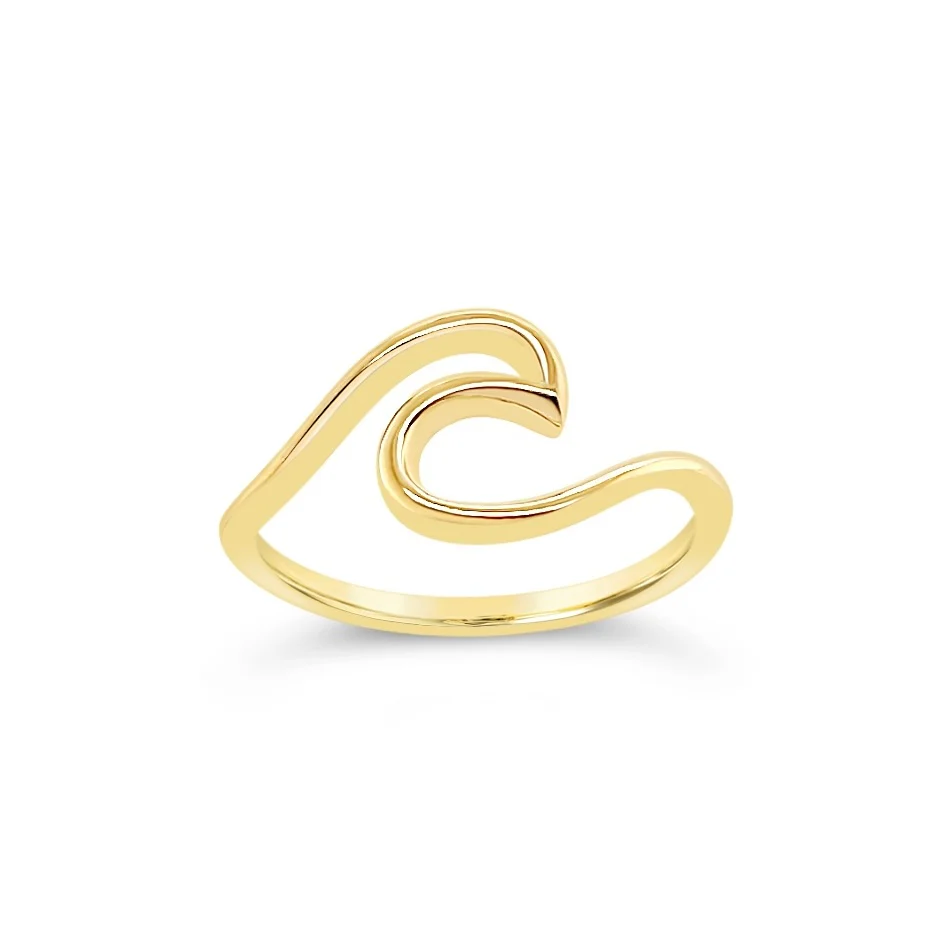Single Wave Ring