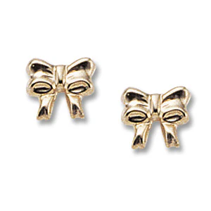 Small Bow Stud Earrings