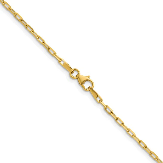 Solid Flat Paperclip Chain - Image 3