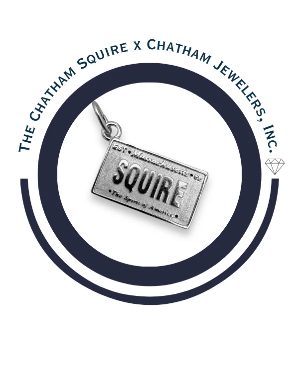 SQUIRE License Plate Charm