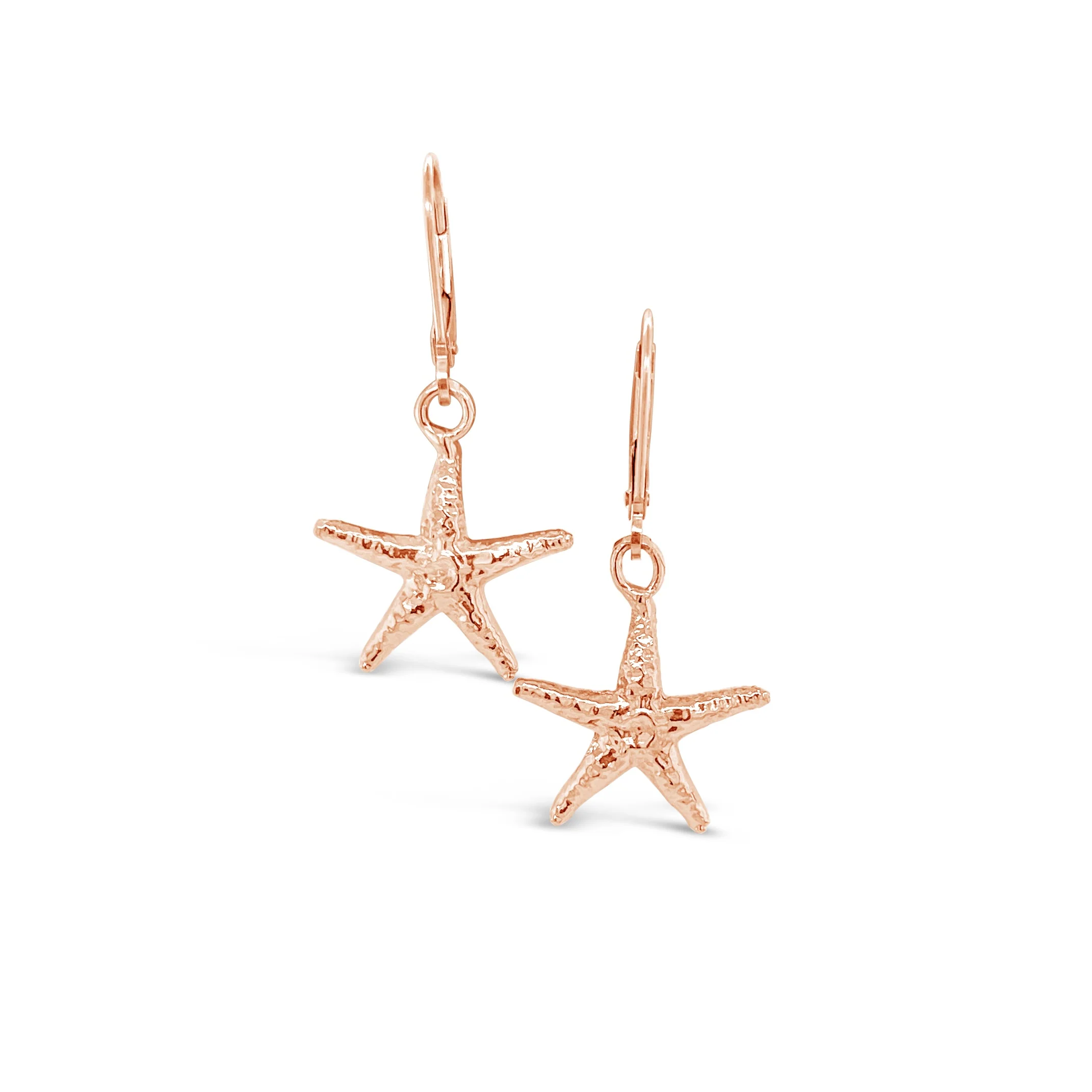 Starfish Leverback Earrings - Image 3