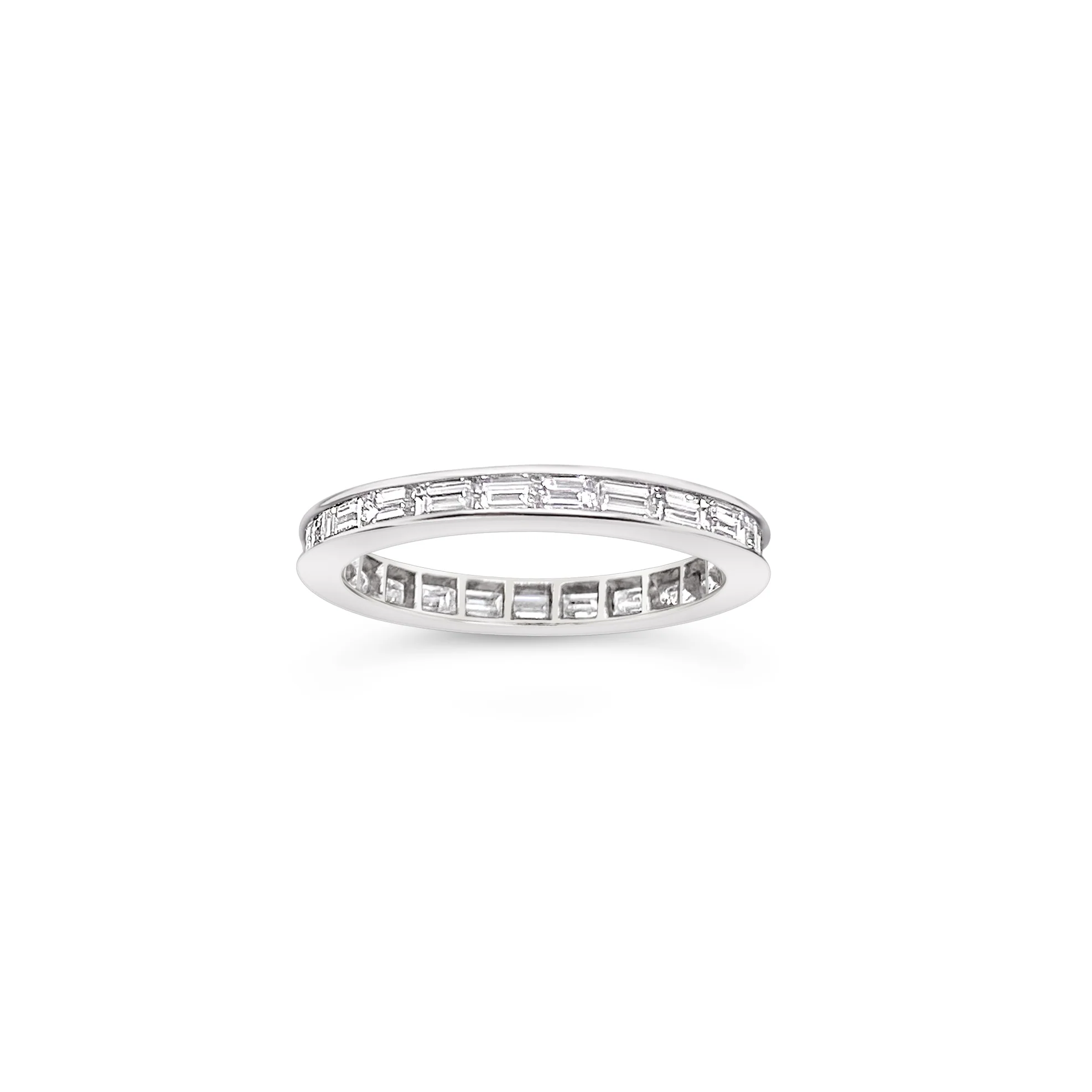 Straight Baguette Diamond Eternity Band