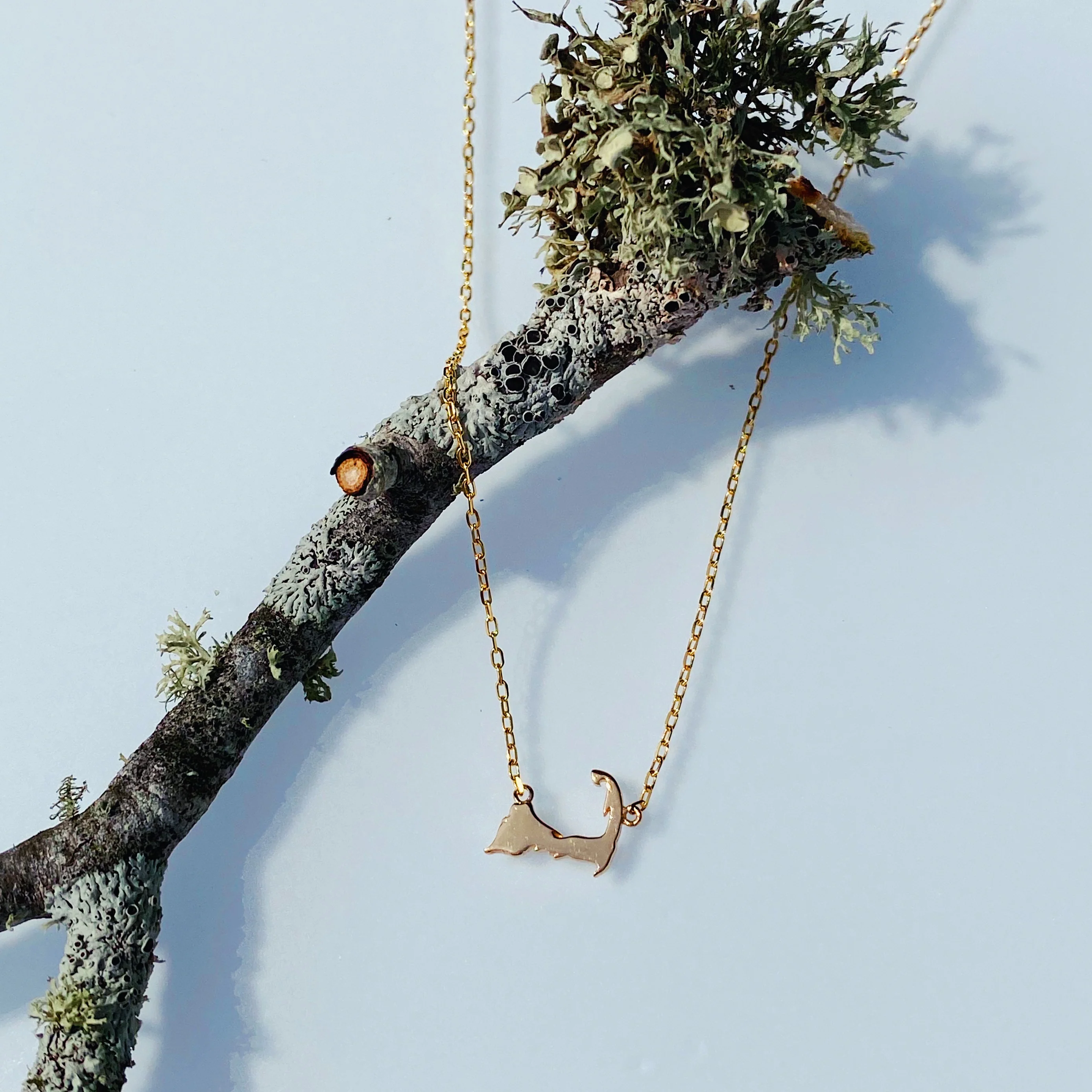 Tiny Cape Cod Map Necklace - Image 5