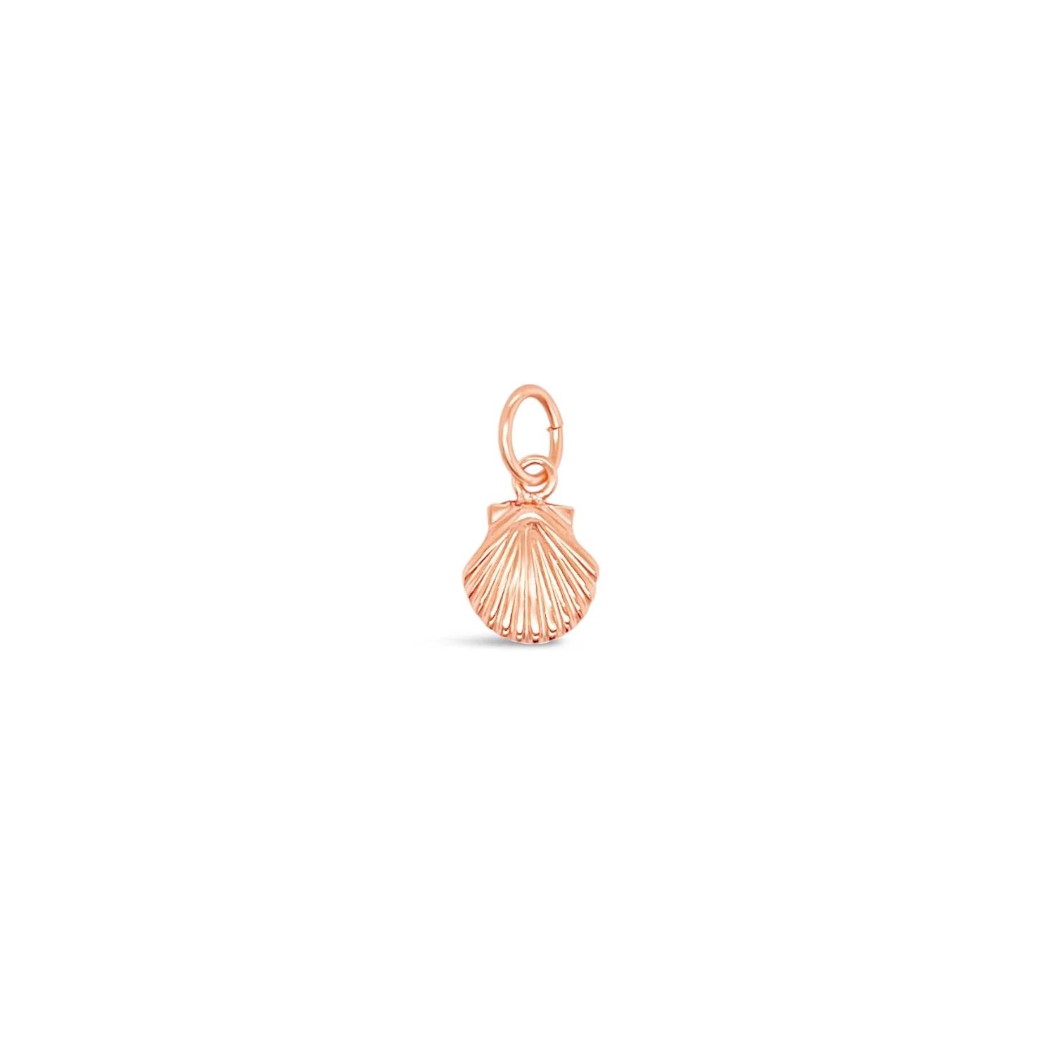 Tiny Scallop Shell Charm - Image 2
